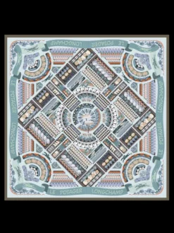 Flash Sale Carré De Soie Le Potager 90X90 Foulards/etoles