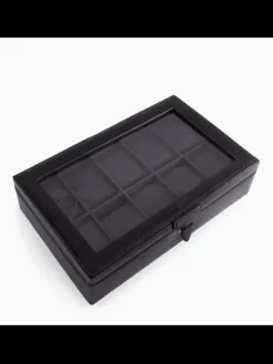 Store Coffret 10 Montres Vitré Coffrets À Bijoux