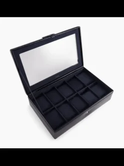 Store Coffret 10 Montres Vitré Coffrets À Bijoux