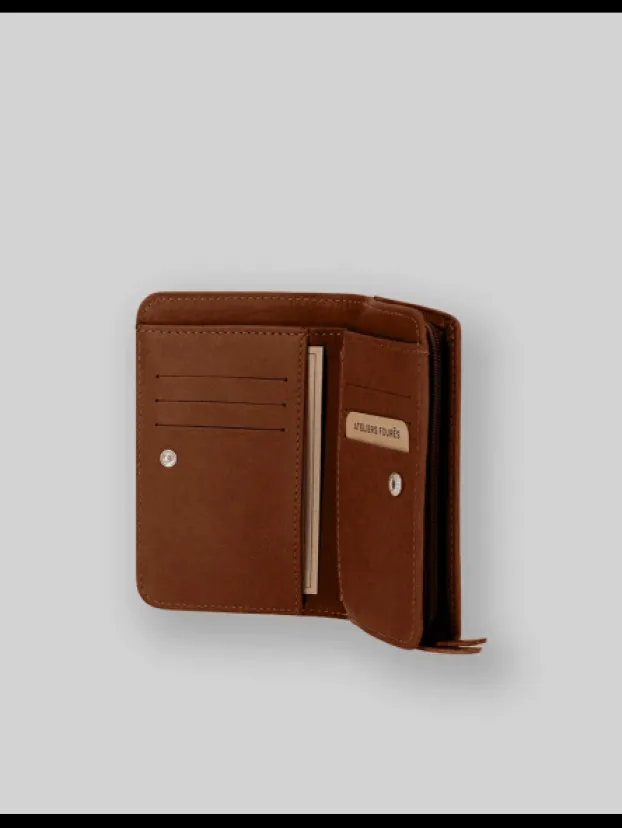 Shop Fourès-Baroudeuse-Portefeuille Dos À Dos Portefeuilles