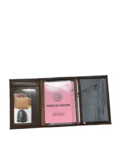 Store - Veau - Porte Cartes Identité 3 Volets Porte-cartes