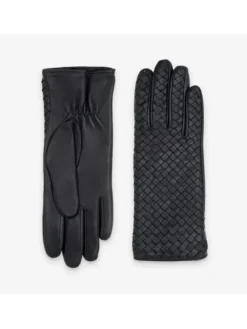 Store Gants Femme Tréssé Double Cachemire Gants