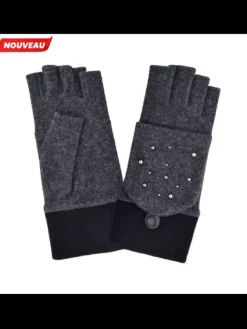 Online Mitaine Femme En Laine Gants