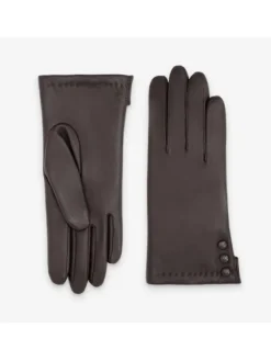 Fashion -Bouton Ouvert Sur Le Côté-Ganst Femme Gants