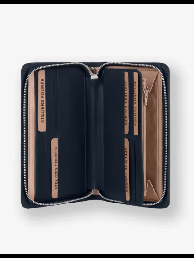 Store Grand Porte Monnaie Zippé Perséphone Porte-monnaie