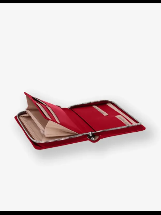 Cheap Grand Porte Monnaie Zippé Perséphone Porte-monnaie