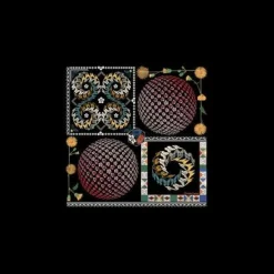 Outlet Lacroix Foulard Eden Cosmos Foulards/etoles