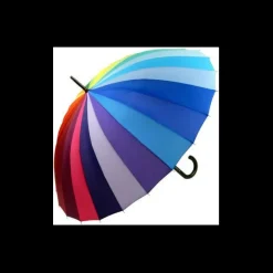 Clearance Parapluie Canne Arc En Ciel Parapluies