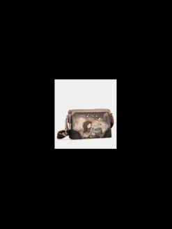Outlet Pochette Porté Travers 2 Zip Sacs À Mains