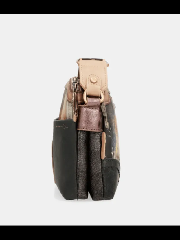 Outlet Pochette Porté Travers 2 Zip Sacs À Mains