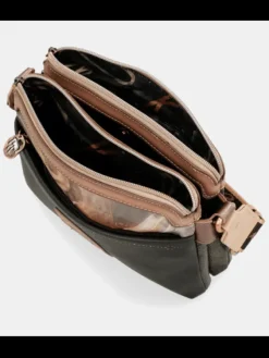 Outlet Pochette Porté Travers 2 Zip Sacs À Mains