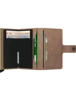 Cheap Porte Cartes Mini Wallet Vintage Porte-cartes