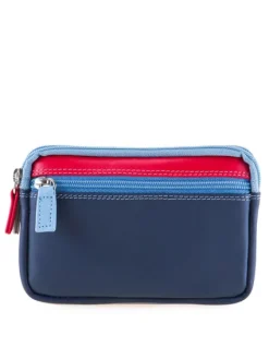 Outlet Porte-Monnaie À Double Zip En Cuir Petit Format Porte-monnaie