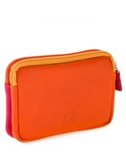Discount Porte-Monnaie À Double Zip En Cuir Petit Format Porte-monnaie