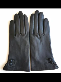 Sale -2 Boutons-Gants Femme Gants
