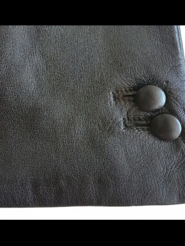 Sale -2 Boutons-Gants Femme Gants