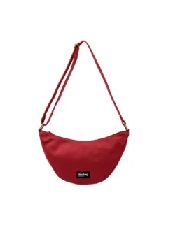 Shop Sac Bandoulière Demi Lune Andrea Sacs À Mains