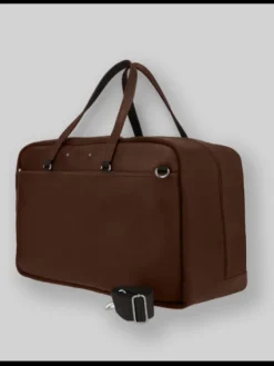 Shop Sac De Voyage Cuir Baroudeur Polochon 52cm Sacs De Voyage