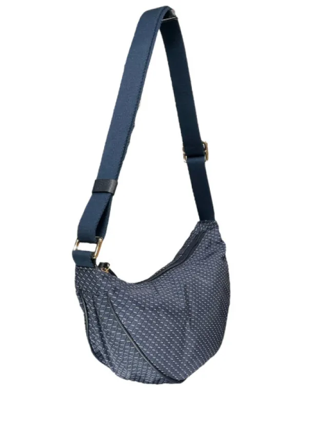New Visona'- Plinio- Porté Travers Demi Lune Sacs À Mains
